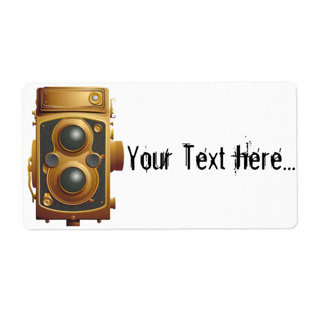 Alte Steampunk-Kamera (Vorne)