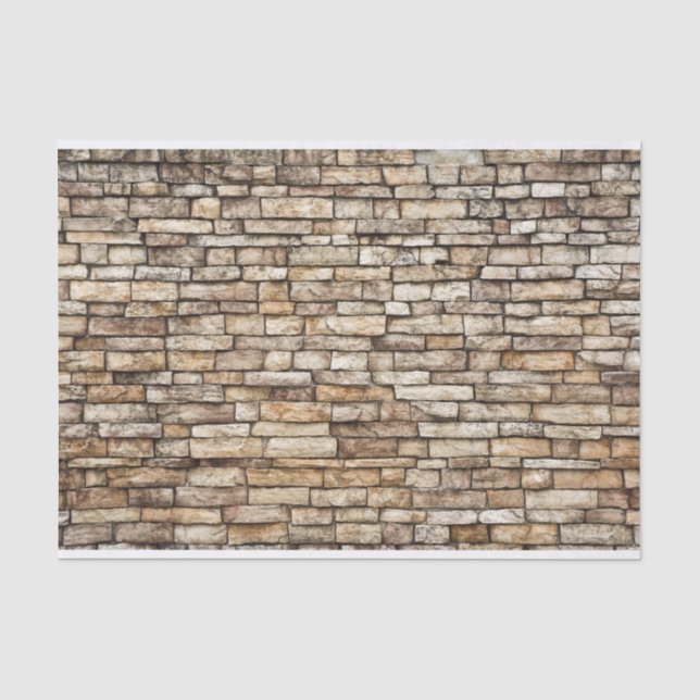 Alte SteinBacksteinmauer-Beschaffenheit Seidenpapier (Vorderseite)