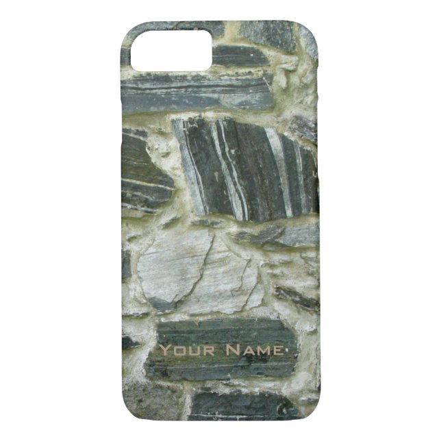 Alte Steinwand mit Namen Case-Mate iPhone Hülle (Rückseite)