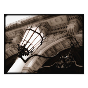 Alte Straßenlaternen-Foto Fotodruck