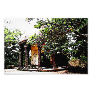 Alte Struktur in Sintra Portugal Fotodruck