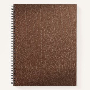 Alte strukturierte Cognac-Ledertextur Notizbuch