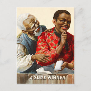 Alte Tabakwerbung Postkarte