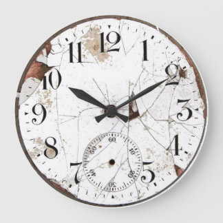 Alte Taschen-Uhr-Wanduhr Große Wanduhr