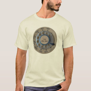 Alte Telefonanwahl, Nummer hinzufügen T-Shirt