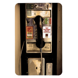 Alte Telefonzelle Magnet