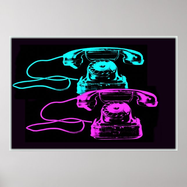 Alte Telefonzentrale Poster (Vorne)