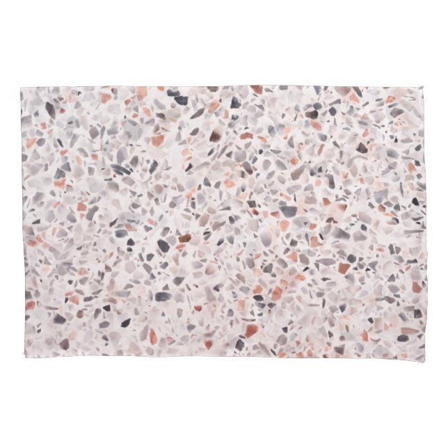 Alte Terrazzo Textur, hemmen Muster. Kissenbezug (Vorderseite)