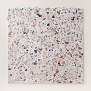 Alte Terrazzo-Textur, Korbmuster.