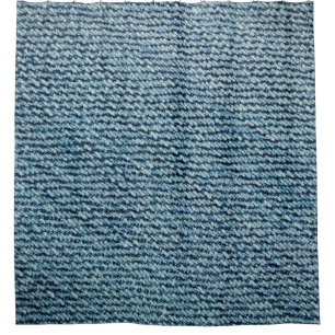 Alte Textur aus denim Stoff. abstrakt, anc Duschvorhang