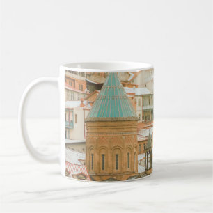 Alte Tiflis historische Gebäude. Kaukasusreise  Kaffeetasse