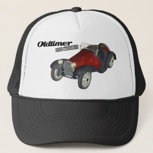 Alte Timer-LKW-Hut Truckerkappe