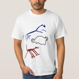 Alte Tribal Earth Art - Alte Tiere T-Shirt