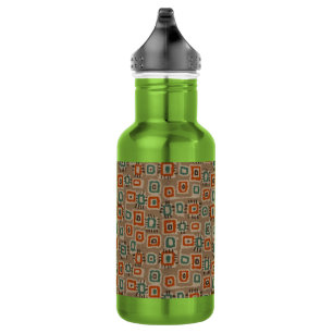 Alte Tuchflecken Art Edelstahl Wasserflasche