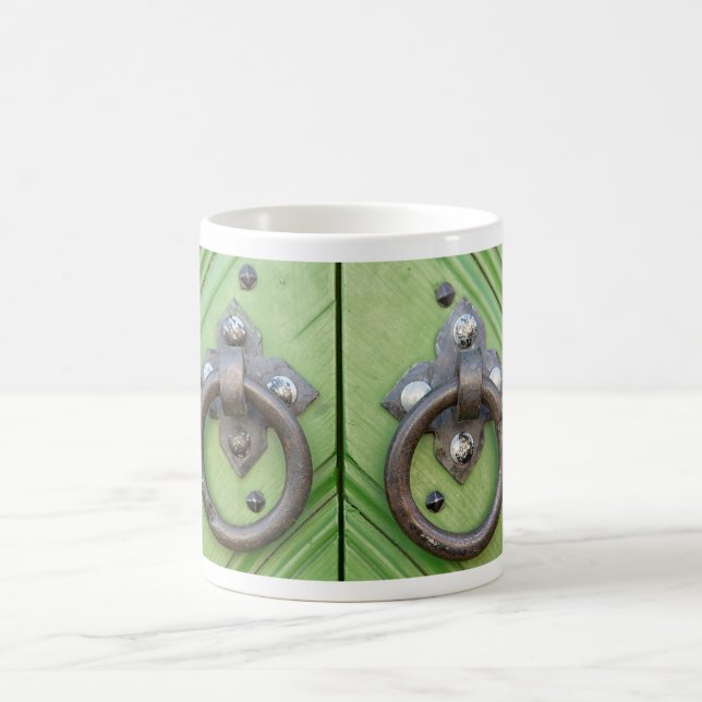 Alte Tür Kaffeetasse (Mittel)