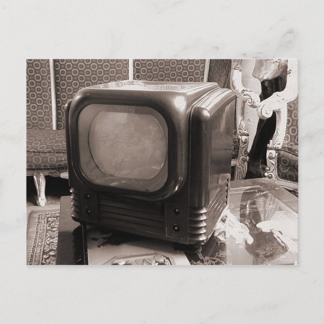 Alte TV Postkarte (Vorderseite)