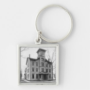 Alte Uni, Evanston, im Jahre 1855 errichtet Schlüsselanhänger