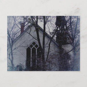 Alte verlassene Kirche Postkarte