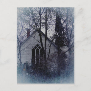 Alte verlassene Kirche Postkarte