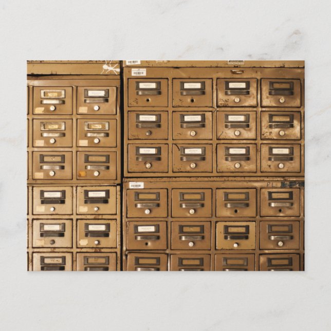 Alte verschaltete Filmmaterien Postkarte (Vorderseite)