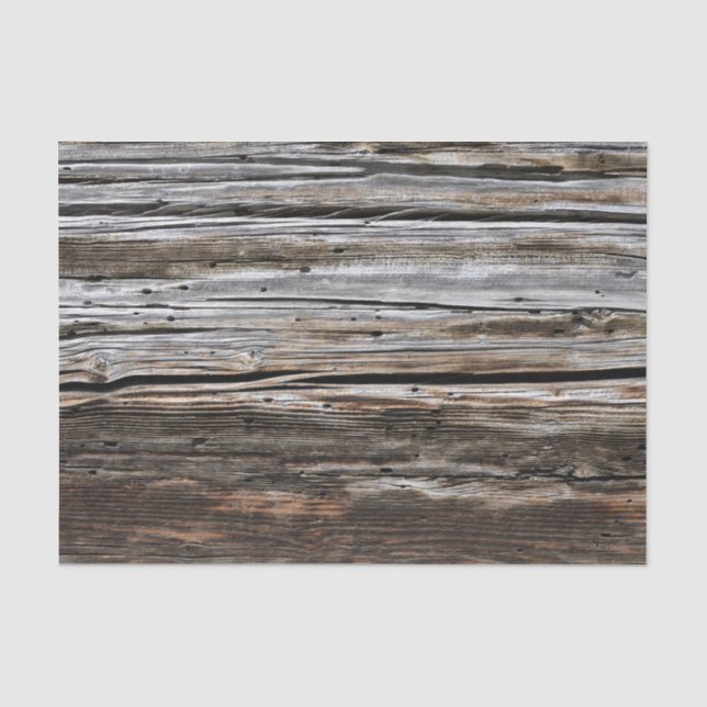 Alte verwitterte hölzerne Wand-Beschaffenheit Seidenpapier (Vorderseite)
