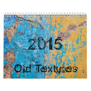 Alte verwitterte Oberfläche Kalender