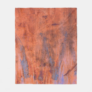 Alte verwitterte rostige Textur abstrakt, altert, Fleecedecke