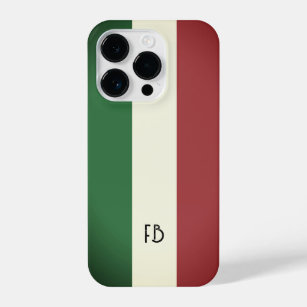 Alte Vintage italienische Flagge Italiens Zollmono iPhone 14 Pro Hülle