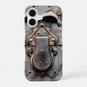 Alte Vintage-Kofferraumverriegelung iPhone 16 Hülle