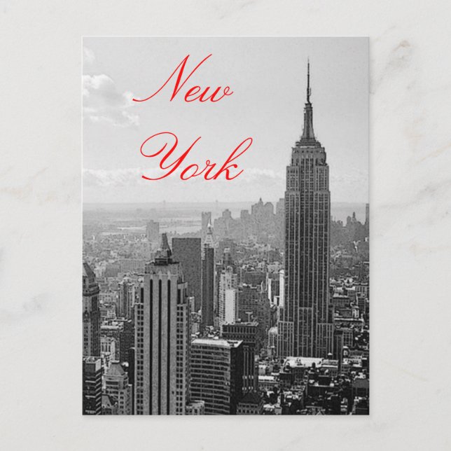 Alte Vintage New York City Reisebild Postkarte (Vorderseite)