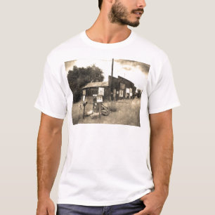 Alte Vintage Tankstelle T-Shirt