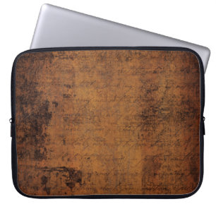 Alte Vintage Textur Laptopschutzhülle