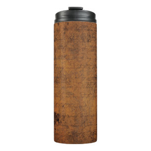 Alte Vintage Textur Thermosbecher