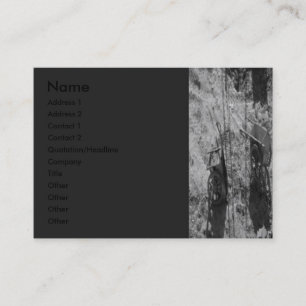 Alte Visitenkarte der Rollbügel