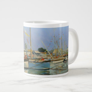 Alte Vorarbeiter Yarmouth Insel von Wight 2011 Jumbo-Tasse