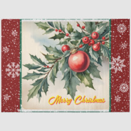 Alte Weihnachten Schöne Festkollektion Seidenpapier