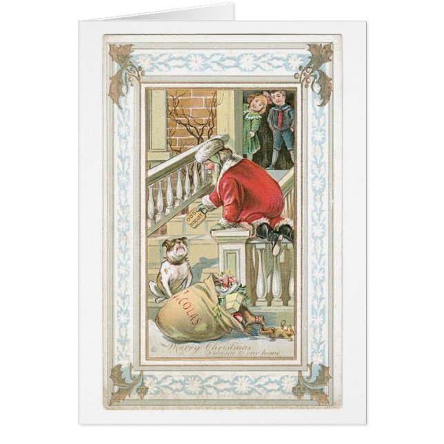 Alte Weihnachten, Weihnachten & Hund (Vorne)