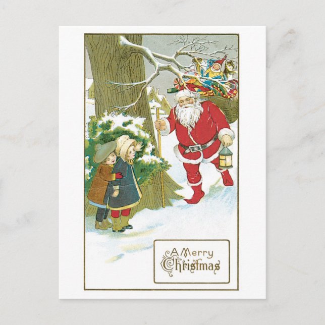 Alte Weihnachten, Weihnachten mit Kindern (Vorderseite)