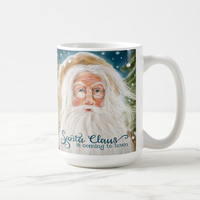 Alte WeihnachtsWeihnachtsWeihnachtsfeier Kaffeetasse (Rechts)
