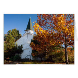 Alte weiße Kirche-Blankarte