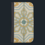 Alte Welt dekoratives Fliesenmuster Galaxy S4 Geldbeutel Hülle<br><div class="desc">Ein Chariklia Zarris Schaffen,  dieser alte Weltprint bietet ein dekoratives Fliesenmuster mit blau und gold auf beige Hintergrund. Ich würde ein großartiges Geschenk für Fans von Blume und Pastelldrucken machen!</div>