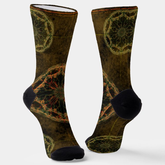 Alte Welt Socken (Gewinkelt)