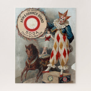 Alte Werbung für Arm & Hammer Soda