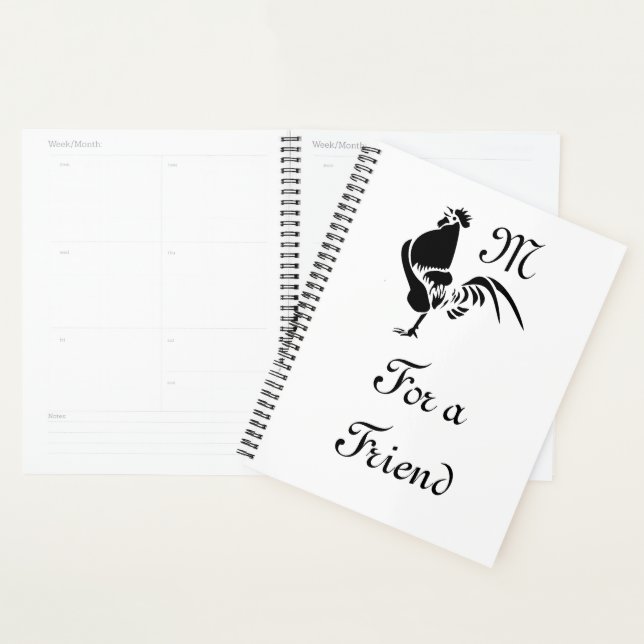 Alte West Black Rooster Crowing Silhouette Planer (Anzeige)