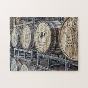 Alte Whiskeyfässer