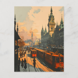 Alte Wiener Winteransichtskarte Postkarte