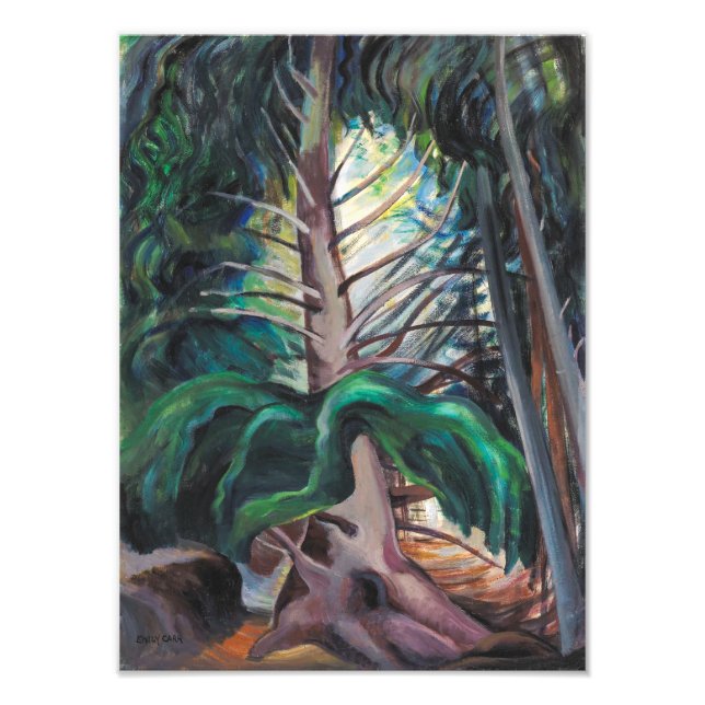 Alte Zeit | Emily Carr | Fotodruck (Vorne)