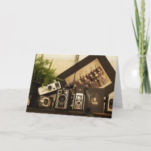 Alte Zeit-Fotografie Karte