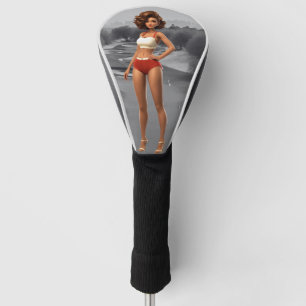 Alte-Zeit-Mädchen Golf Headcover
