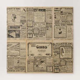 Alte Zeitung: vintage Papierhintergrund.